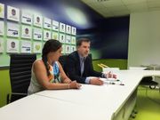 Moreira hizo su anuncio en la sala de prensa del Concello