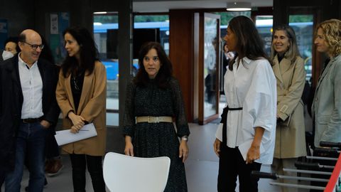 Inés Rey, Yoya Neira, María M. Lema y Felipa Jove presentaron el proyecto Norte
