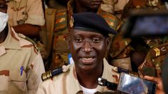 Ismael Wague, coronel portavoz del Comit Nacional para la Salvacin del Pueblo de Mali
