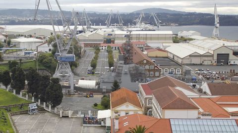 Las nuevas dependencias se pondrán en marcha en el astillero ferrolano