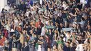 Ambientazo en A Malata en el partido ante el Zaragoza.