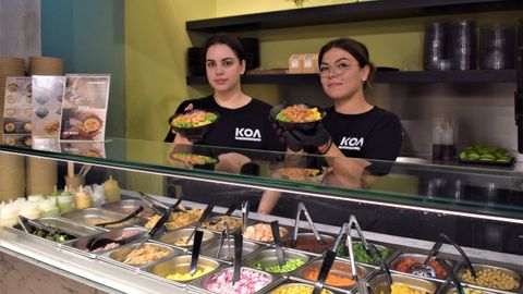 El restaurante Koa Poke permite personalizar los platos para hacerlos veganos o vegetarianos