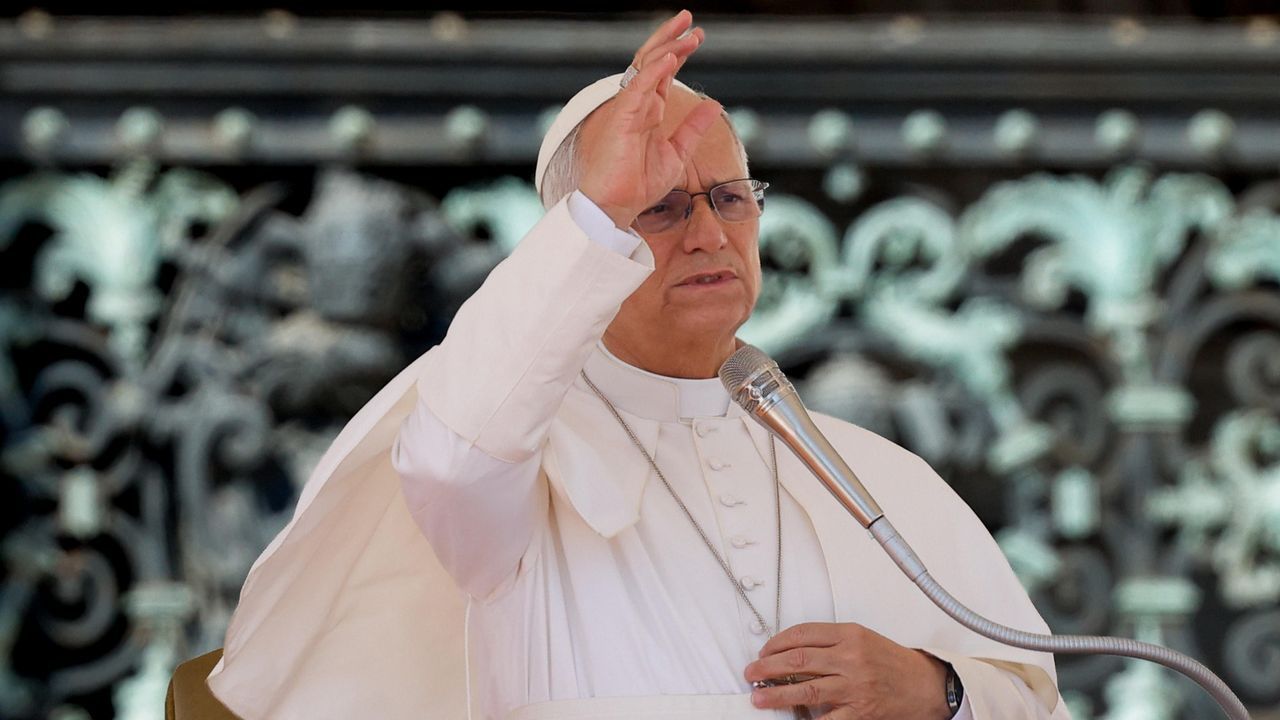 El papa Le�n XIV, en una imagen de archivo