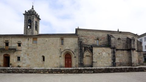 Fachada del monasterio de La Magdalena de Sarria