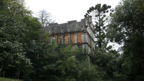 La finca do Espiño, palacete modernista que sigue sin rehabilitar, no era adecuada