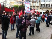 .Protesta de trabajadores de Urbaser