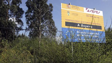 El suelo llamado a albergar una zona industrial, en imagen de archivo, se encuentra en la actualidad sin aprovechamiento.