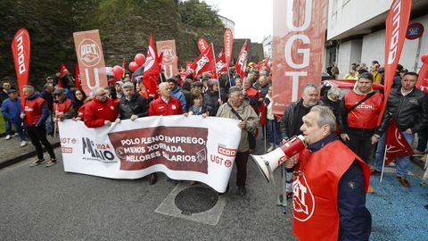 Manifestacin de UGT y CC.OO. en Lugo