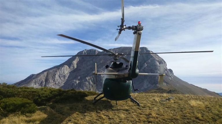 Helicóptero del Greim