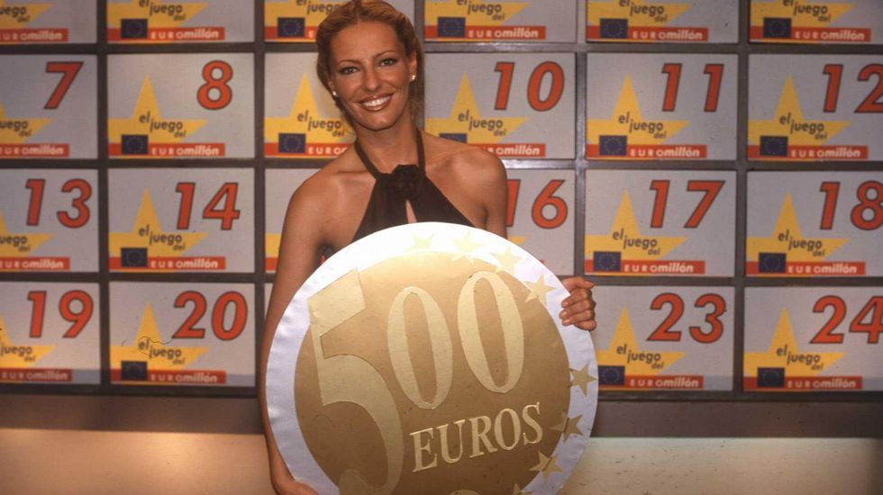 En el ao 2000 la presentadora present El Euromilln.