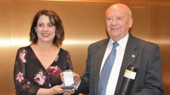 Barros Cachaldora recibi la Medalla de Oro al Mrito Filatlico