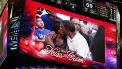 El beso presidencial