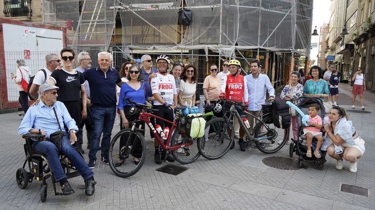 Eladio Paz completa otra nueva travesía y suma 4.000 kilómetros más a sus piernas