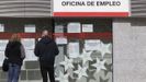 Mercado laboral, una oficina de empleo cerrada por la crisis sanitaria