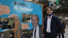 El nieto de Berlanga, en la exposicin dedicada al cineasta