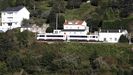 Tren de ancho mtrico de Feve, a su paso por Viveiro, en imagen de archivo