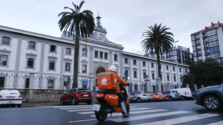 Sede de la Audiencia Provincial de A Coruña.