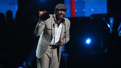 Juan Luis Guerra, en los Grammy Latinos