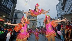 El desfile de carnaval de Pontevedra, en imgenes