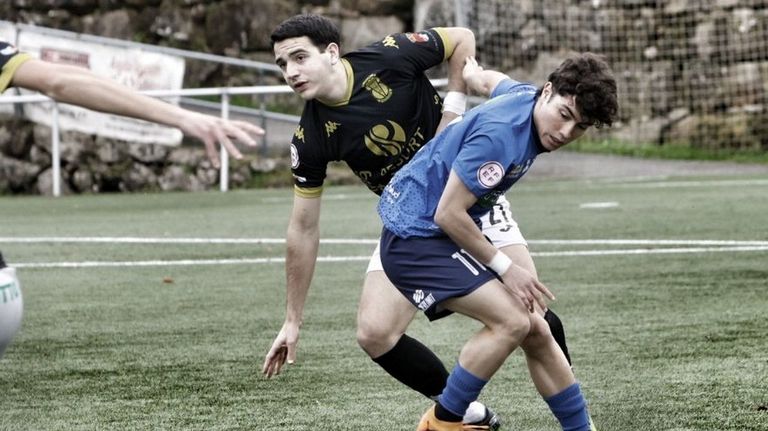 <span lang="gl">Trasi, o alumno modélico da canteira de Viveiro, volve con galóns: «Levaba ano e medio sen marcar un gol»</span>