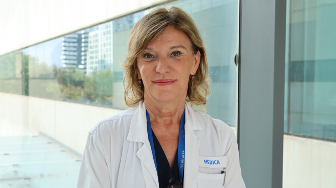 La doctora Pilar Nos, jefa del servicio de medicina digestiva del Hospital Universitari y Polit�cnic La Fe, en Valencia.