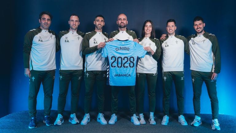 El Celta cumple su anhelo renovando a Claudio Giráldez hasta el año 2028