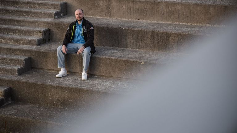 Roney Franzini, portero del Cisne: «Desde que soy padre estoy más feliz y eso se traslada a la pista y al juego»