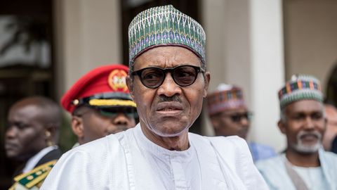 El presidente de Nigeria, Muhammadu Buhari