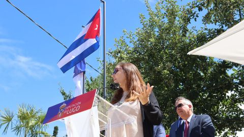 La bandera cubana ondeó en Láncara