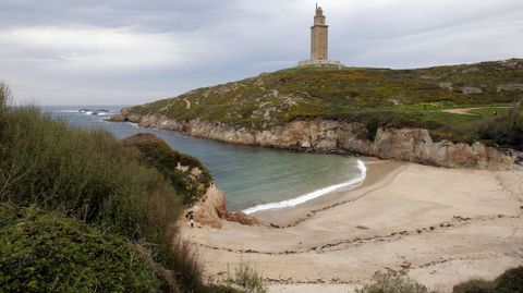 Playa de As Lapas, de A Coruña