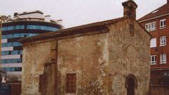 Ermita de San Sebastin del Mar del Natahoyo sin restaurar
