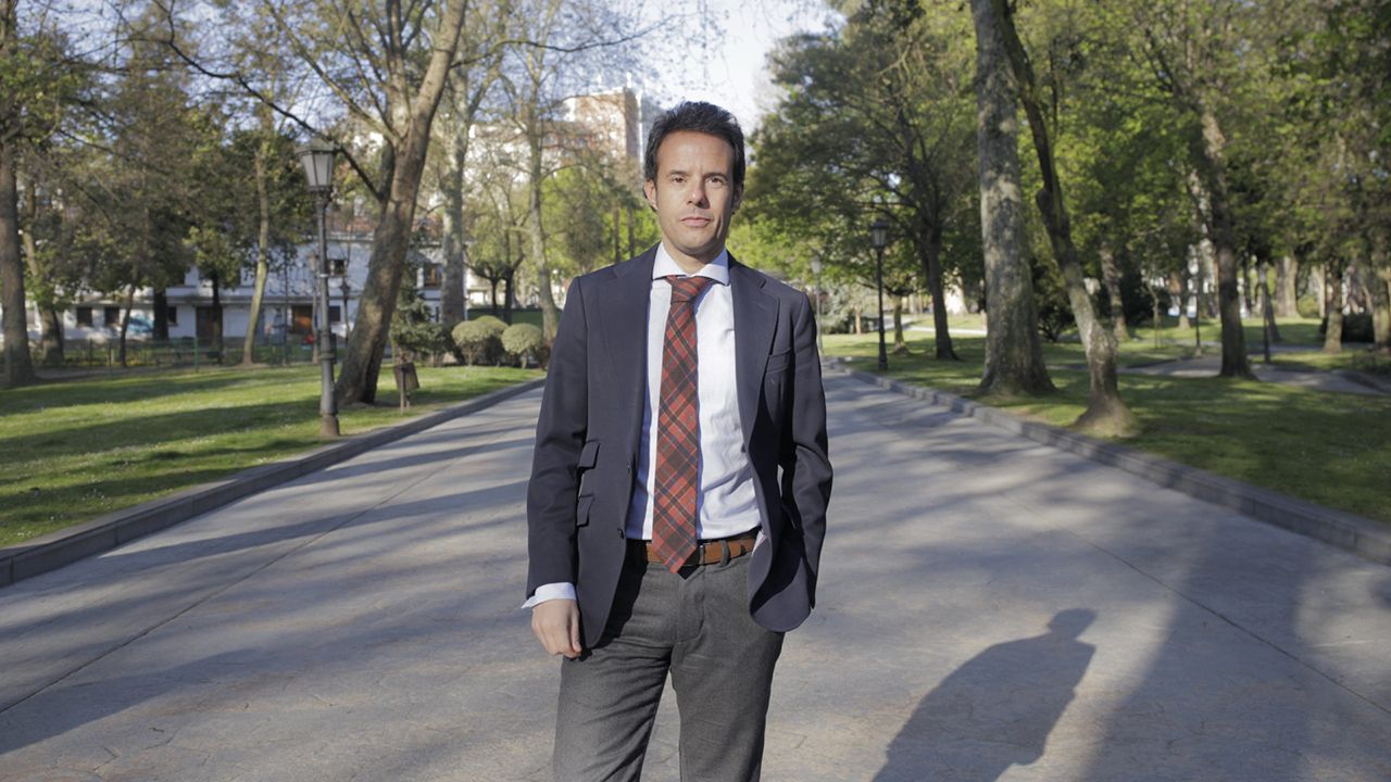 Ignacio Cuesta, candidato de Ciudadanos a la alcalda de Oviedo