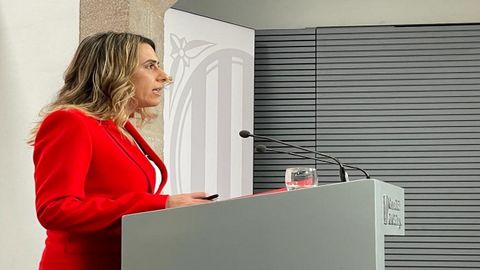La portavoz de la Generalitat, Patrícia Plaja