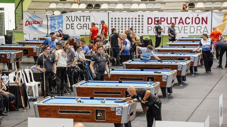 Lalín, capital gallega del billar pool