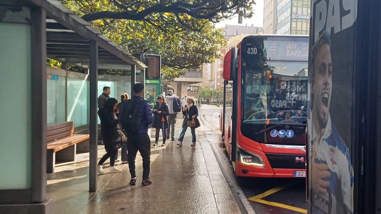 Un fallo técnico en la aplicación del bus urbano de A Coruña deja a cientos de usuarios en tierra