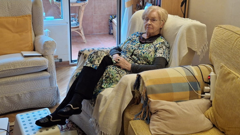 Edita tiene m�s de 80 a�os y a�n no se ha cansado de aprender