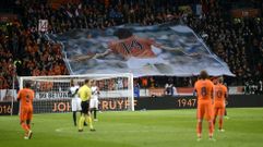 Emotivo homenaje a Johan Cruyff en el Amsterdam Arena