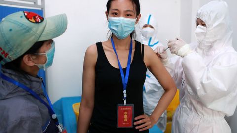 Ensayos de una nueva vacuna en China