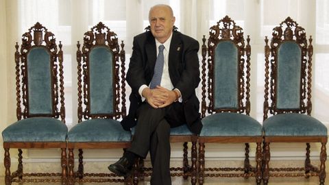 O escritor Xosé Luís Méndez Ferrín