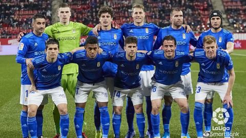 alineacion girona Real Oviedo Montilivi.Alineacin del Real Oviedo ante el Girona