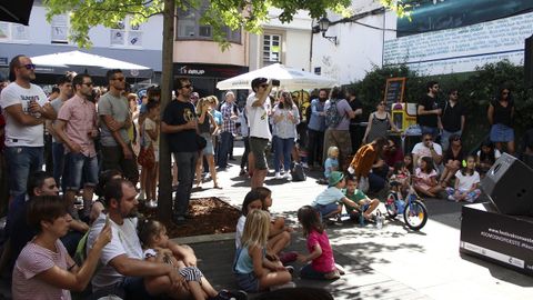 Imagen de archivo de un concierto en la plaza José Sellier Loup