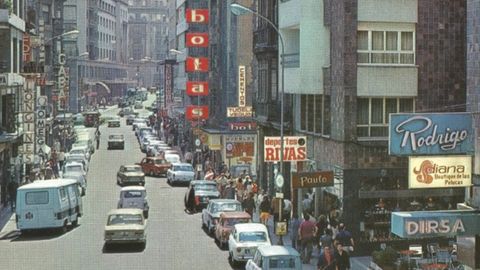 La calle Pelayo en los aos 70