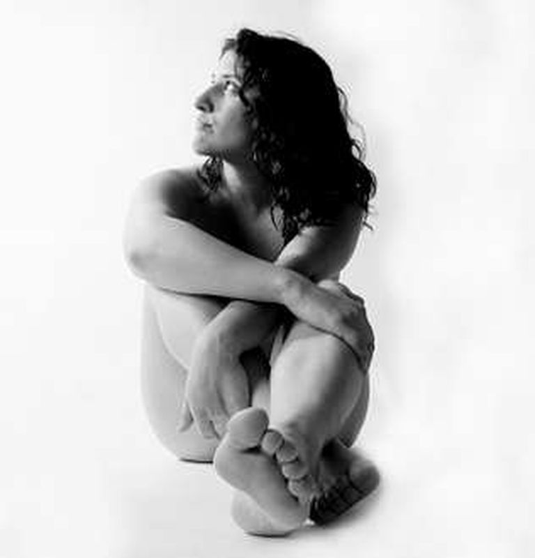Imagen de Anabel Santiago para su último disco, «Desnuda»