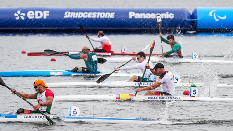 Juan Valle Antonio Valle durante la final de KL3 de Paris 2024
