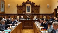 Pleno municipal del Ayuntamiento de Gijn