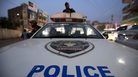 Policía de seguridad pakistaní