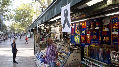 Kiosco de la Rambla en Barcelona