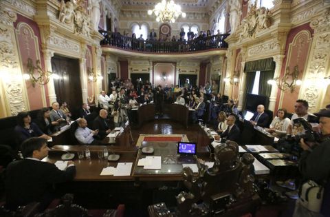Los nuevos ediles del Concello de Ourense tomaron posesión el pasado sábado.