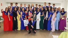 Graduacin de los alumnos de segundo de bachillerato del colegio Calasancias