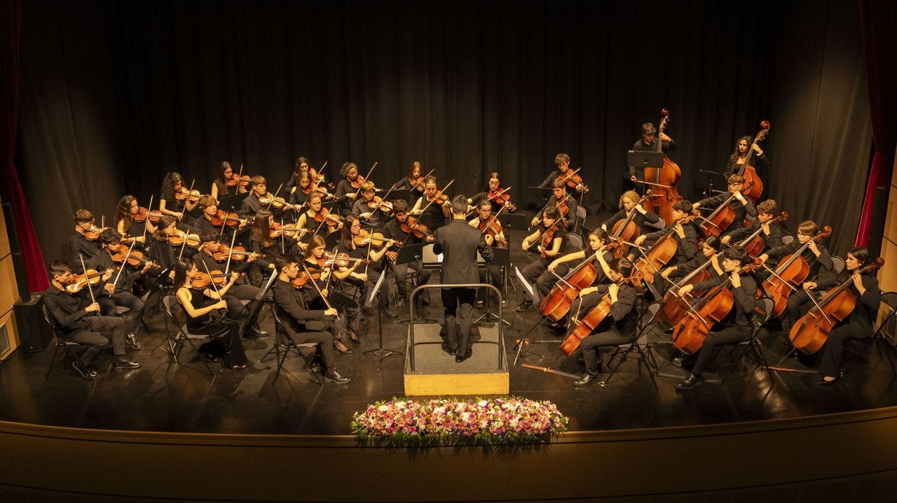 Imagen de archivo de la Orquesta Sinf�nica de Galicia.